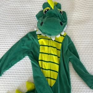 Kids Green Dinosaur Costume